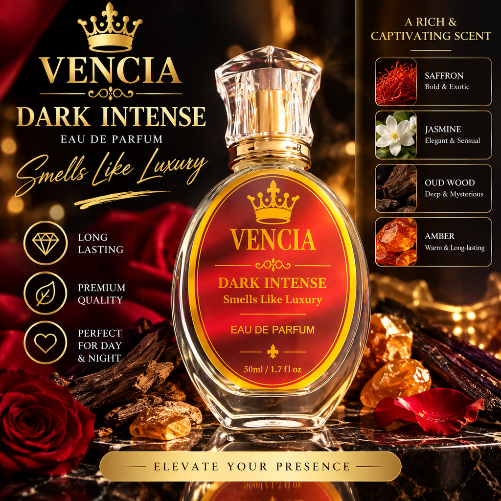 Vencia  Dark Intense Eau de Parfum 50 ml /1.7 oz